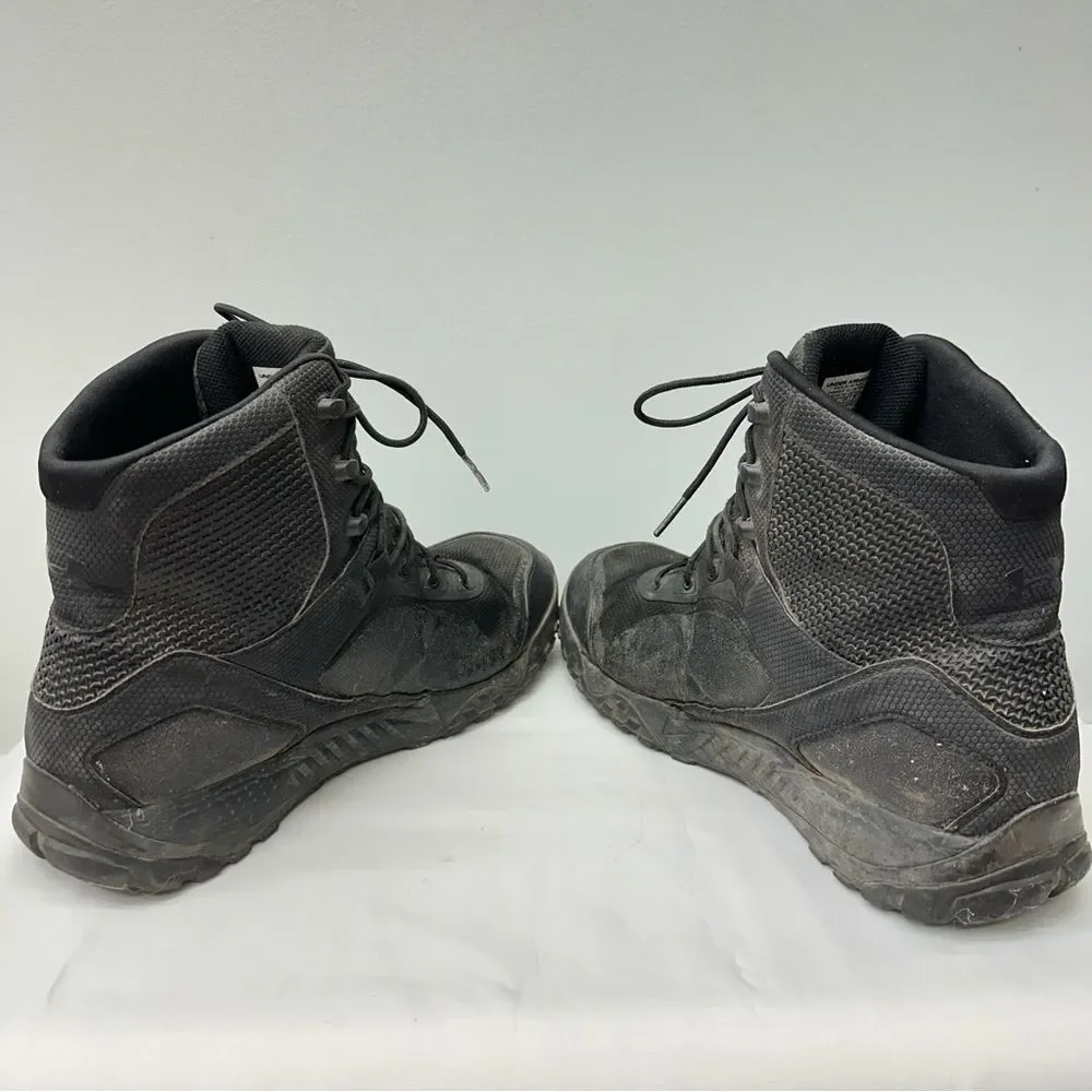 Under Armour Valsetz Rts black‎ tactical boots men's 11.5 waterproof 3022138